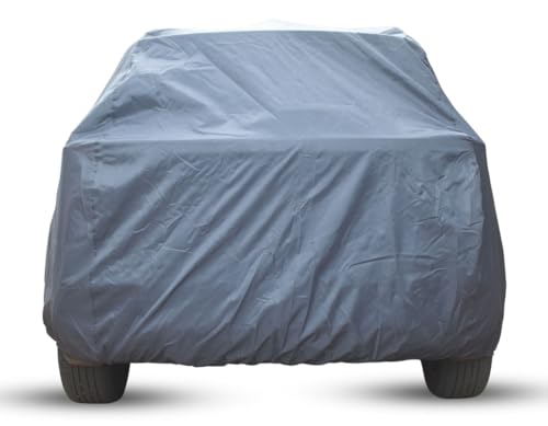 ULTRA SHIELD Storm Grey Series Water Resistant Car Body Cover for TATA NEXON with Mirror & Antenna Pockets | Triple Stitched, Elastic, Custom Fit, Heat Resistant, Anti-Dust, All-Weather Cover - Image 4