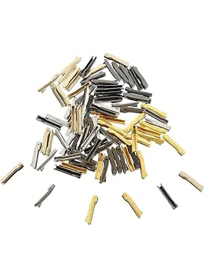 Zipper Repair Kit 50 Pairs Stops 5 Colors Universal Replacement for Jackets Backpacks Coats Sewing Craft - Image 1