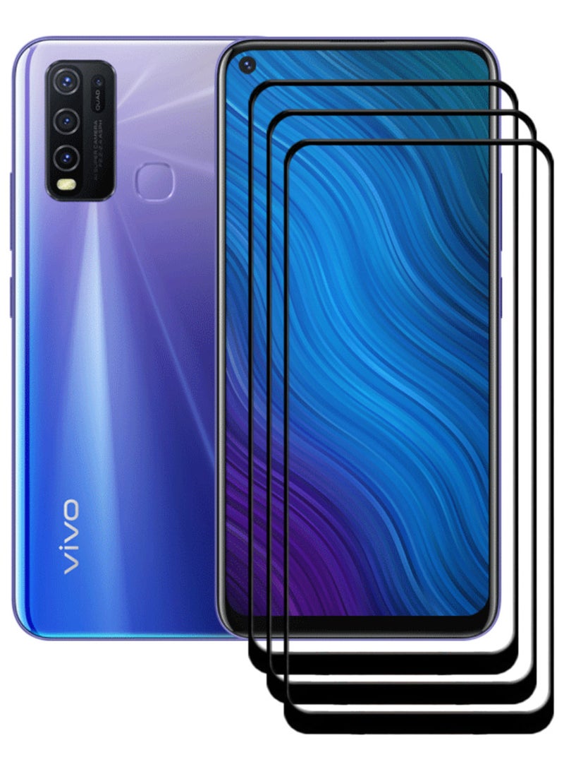 أكاليكس 3  قطع، حماية شاشة،  لهاتف فيفو Y50  ، جودة ممتازة. - Image 1