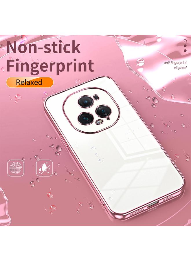 اس-توب جراب لهاتف Honor Magic5 Ultimate شفاف مع فتحة دقيقة - Image 4