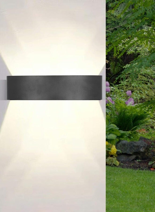 Target Modern 12W LED Wall Light Black - Image 2