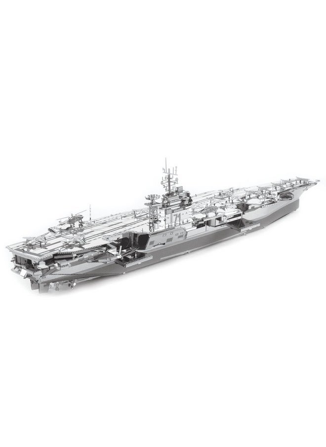 ميتال إيرث - مجموعة نماذج معدنية ثلاثية الأبعاد من سلسلة Premium Series Uss Theodore Roosevelt Cvn-71 - Image 1