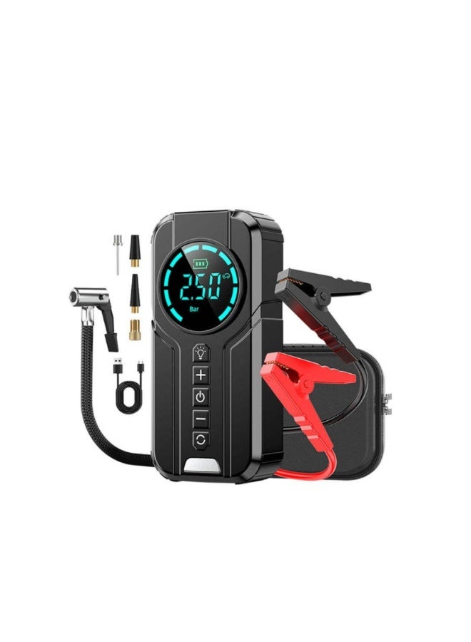 Dreamzon Truck Jump Starter Power Bank with Air Compressor – Heavy Duty Portable Emergency Kit - Image 1