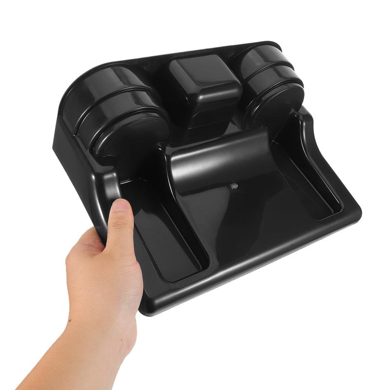 2pcs Car Water Cup Holder Seat Gap Organizer Plastic Insert For Front Storage - Image 5