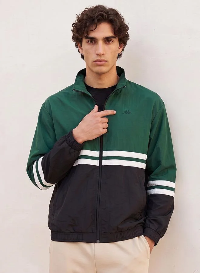 Kappa Colourblock High Neck Jacket