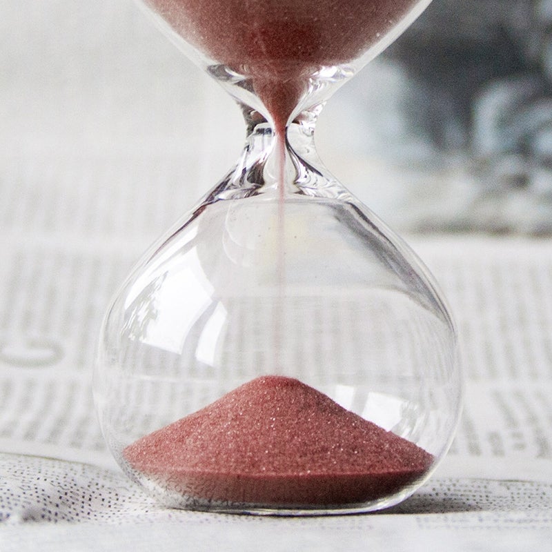 SWISSELITE Puff Sand Timer, Hourglass Sand Timers, Inspired Glass for Home, Desk, Office Decor - Image 5