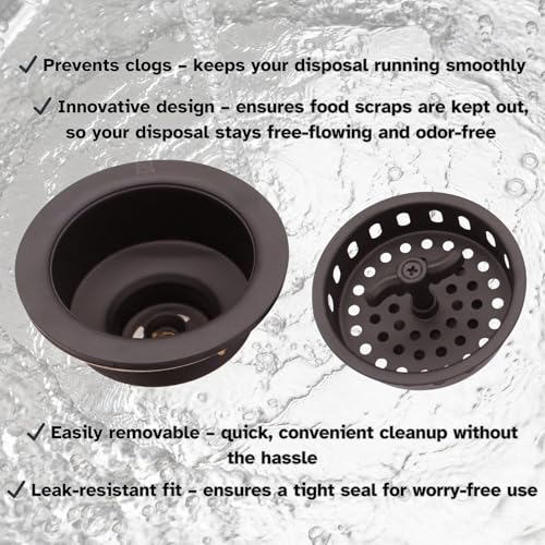 Westbrass غرببرس D213-12 3-1/2" صمولة جناح كبيرة على طراز التواء لمصفاة حوض المطبخ، برونز مصقول - Image 5