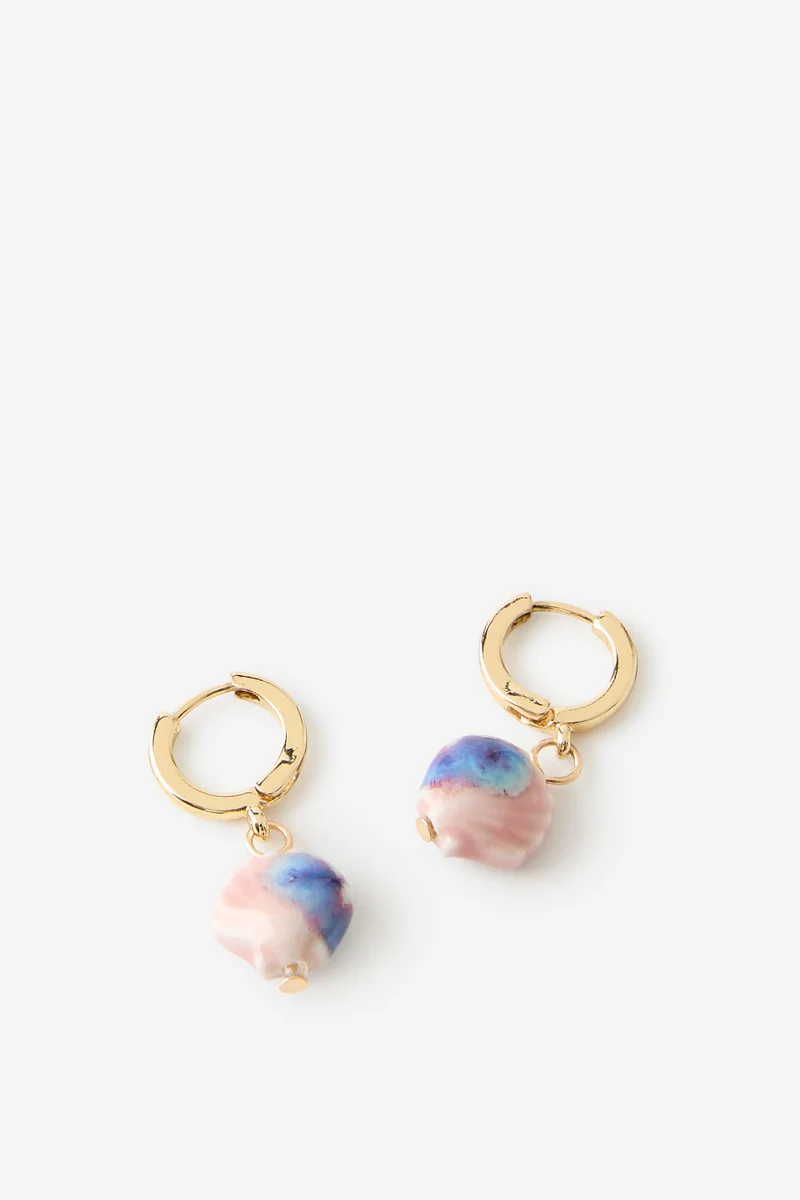 Rubi Huggie Hoop Earring