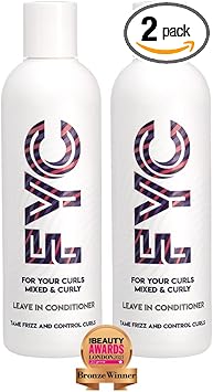 FYC LeaveIn Conditioner for Curly Hair 2 x 250ml SulphateFree Hydrating Frizz Control Vegan CurlDefining Lightweight Moisture - Image 1