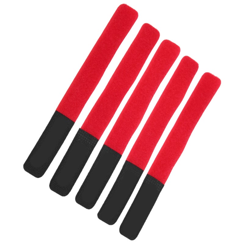 DUUTI Adjustable Bike Pump Straps Reusable Hook and Loop Straps: Heavy Duty Nylon Straps for Securing Bikes to Rack, Organizing Shelves, Gear, Backpacks, Skis, Yoga Mats and Power Cords for Home, Garage, Ou - Image 4