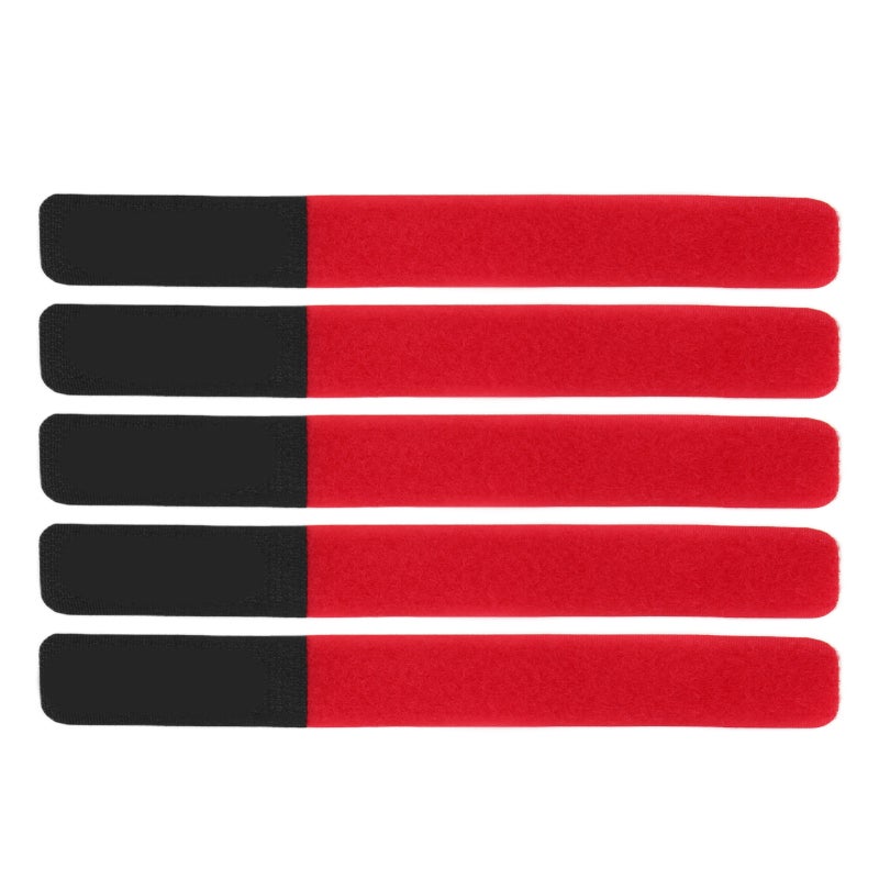 DUUTI Adjustable Bike Pump Straps Reusable Hook and Loop Straps: Heavy Duty Nylon Straps for Securing Bikes to Rack, Organizing Shelves, Gear, Backpacks, Skis, Yoga Mats and Power Cords for Home, Garage, Ou - Image 5