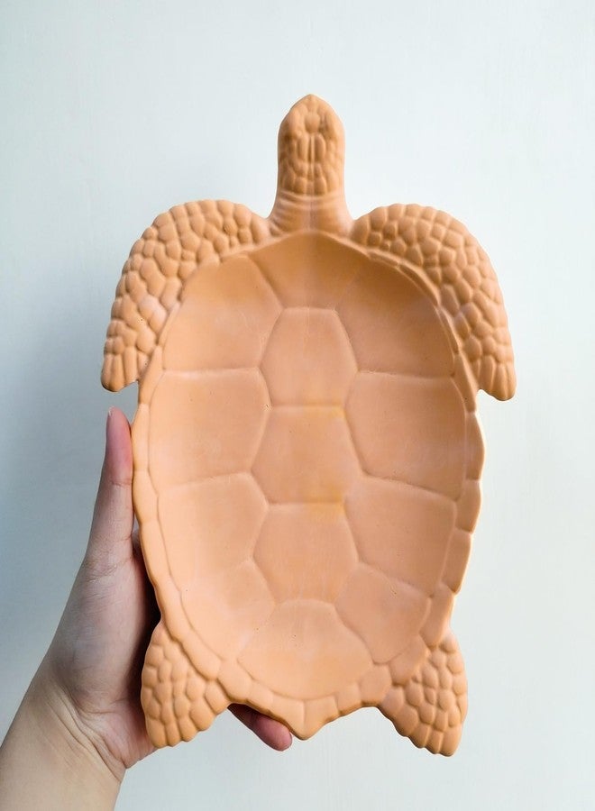 Wehous Texture Turtle Tray Resin Mold, Storage Tray Silicone Molds for Epoxy Resin, Creative Marine Animal Container Jewelry Holder Trinket Plate Mold Turtle Concrete Clay Craft Halloween Home Decor - Image 4