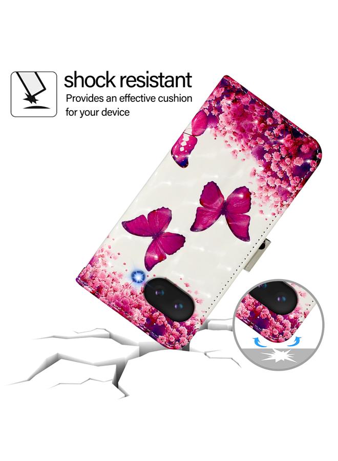 S-TOP Case For Google Pixel 9a 3D Painting Horizontal Flip Leather Phone Case - Image 5