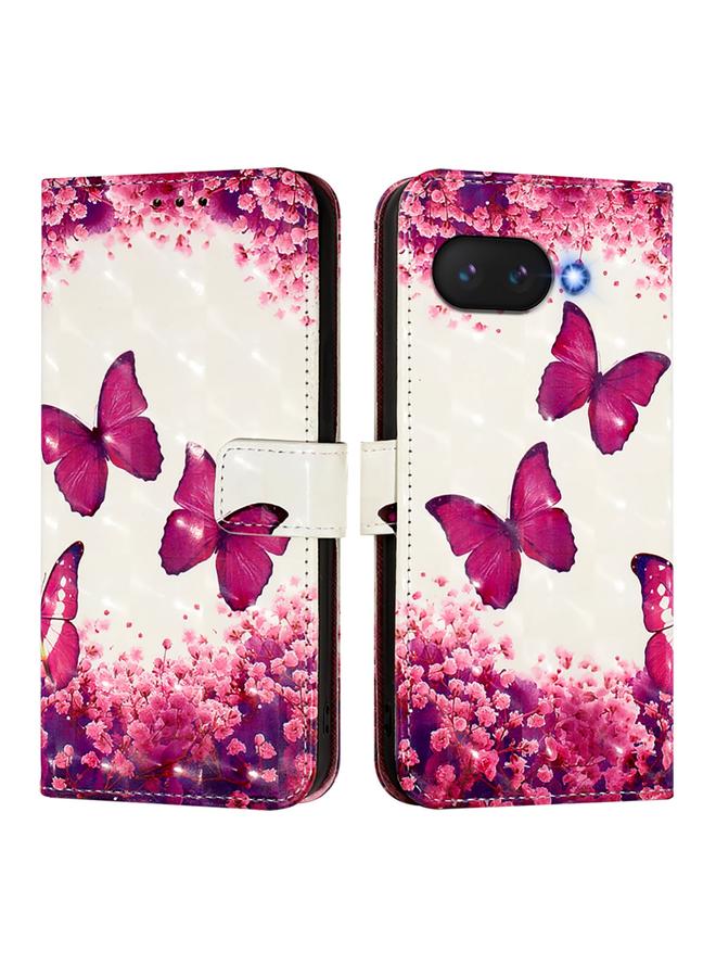 S-TOP Case For Google Pixel 9a 3D Painting Horizontal Flip Leather Phone Case - Image 2