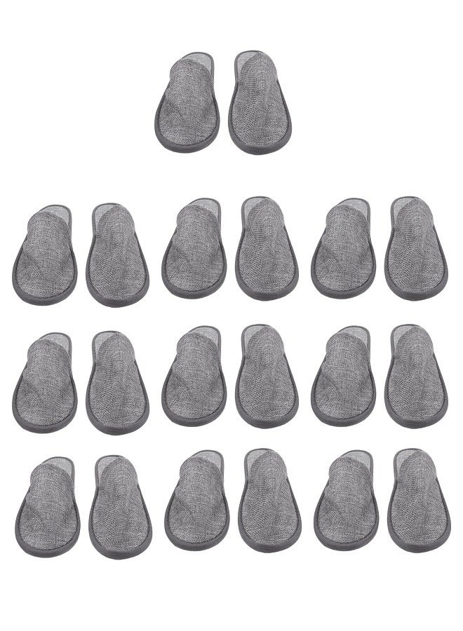 Marrkhor 12-Pair Disposable Slippers For Hospital Salon Spa Hotel Bathroom Breathable Non-Slip Slippers - Image 2