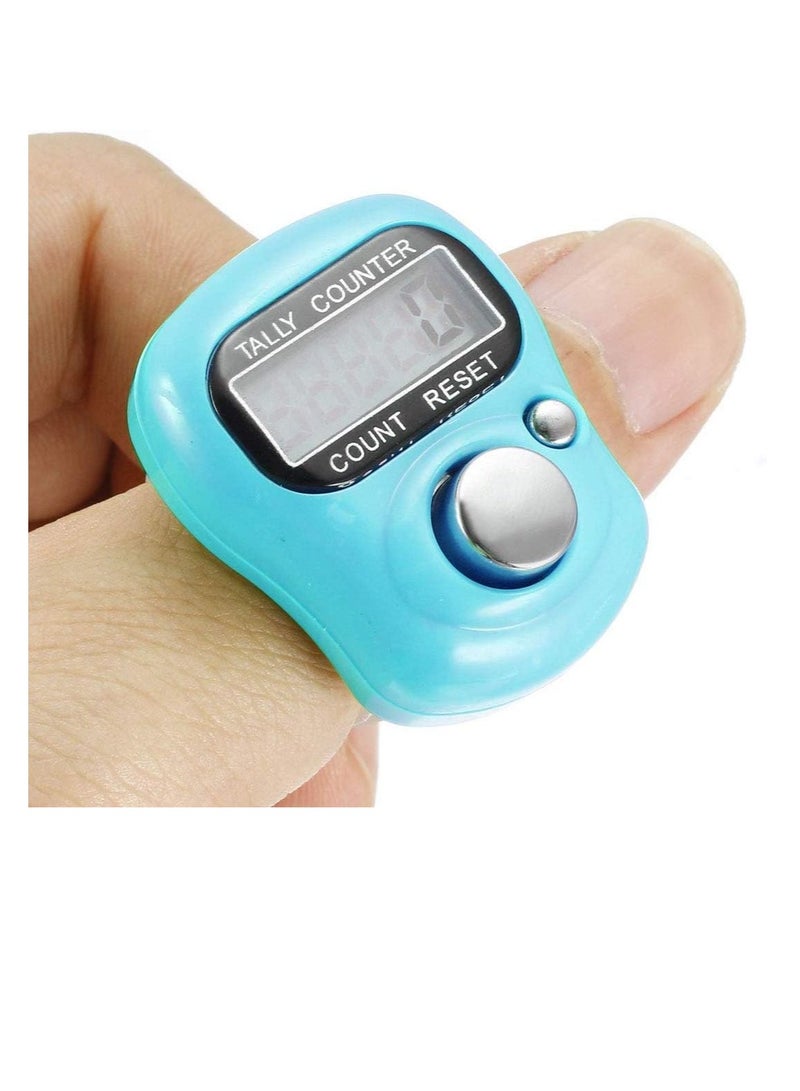 AKDC Digital Tally Counter Digit l Tasbeeh blue