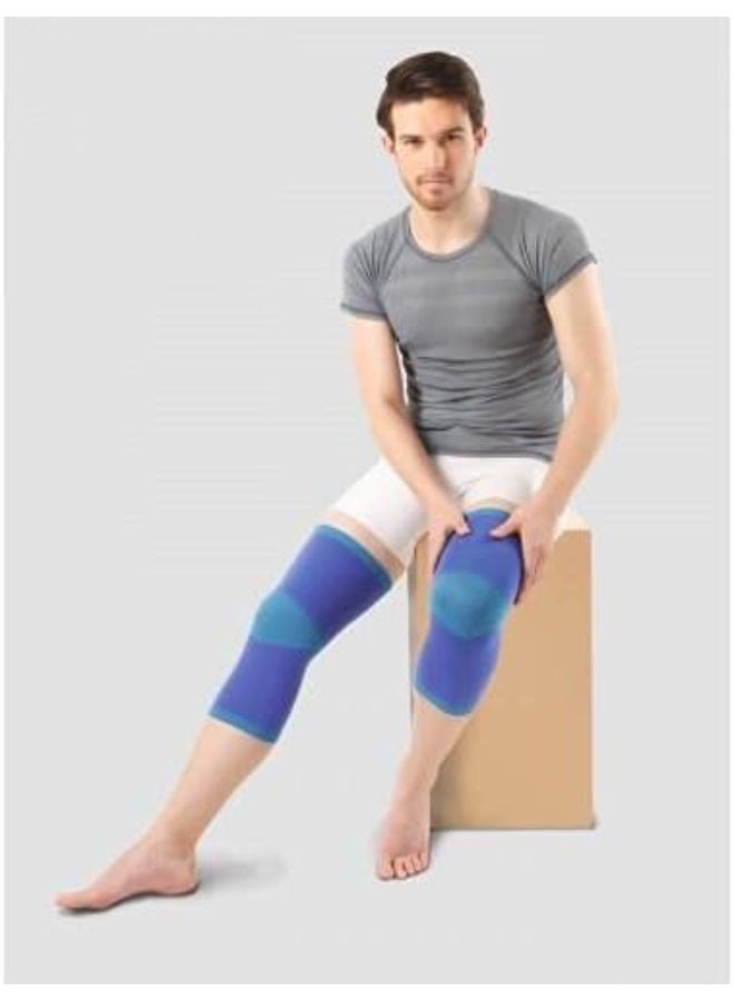 Premium Knee Cap Support Sleeves (Pair) - High Compression Elastic Brace for Pain Relief, Arthritis & Running - Superior Quality for Men & Women - Image 2