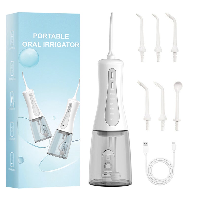 Explosions Electric Flusher Water Floss Portable Dental Cleaner Dental Cleaner Oral Cleaning Flusher - Image 1