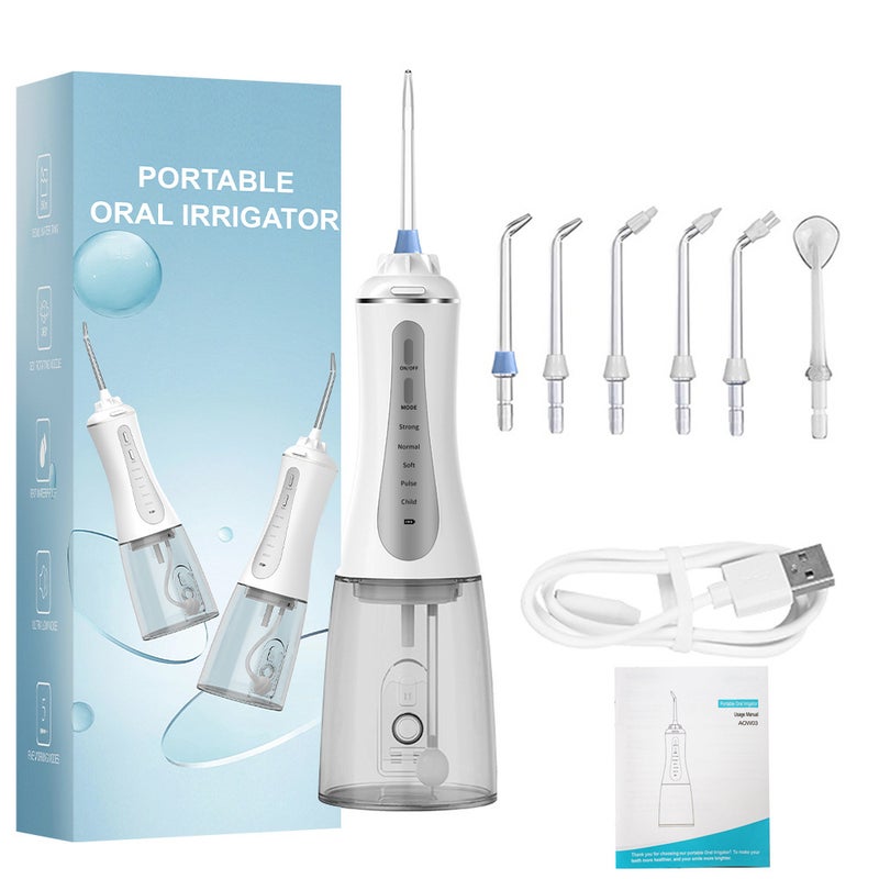Explosions Electric Flusher Water Floss Portable Dental Cleaner Dental Cleaner Oral Cleaning Flusher - Image 4