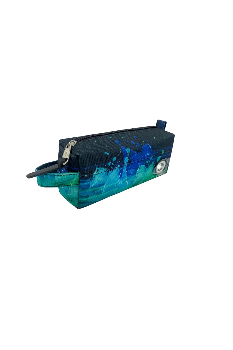 Just Hype HYPE Pencil Pouch Original Black 3D Droplets