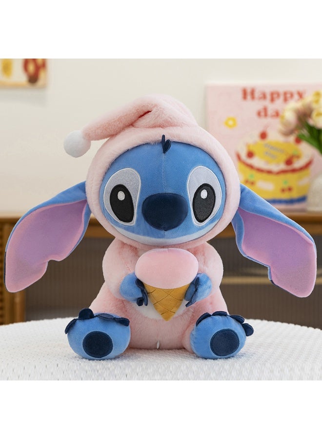 STITCH 36cm Cartoon Blue Stitch Plush Doll Plush Toy Room Decoration Soft Doll for Kids Gifts Party Gifts