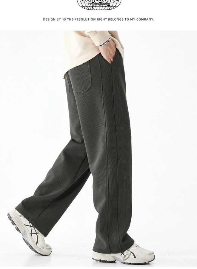 تايك تو Men Textured Relaxed Casual Pants