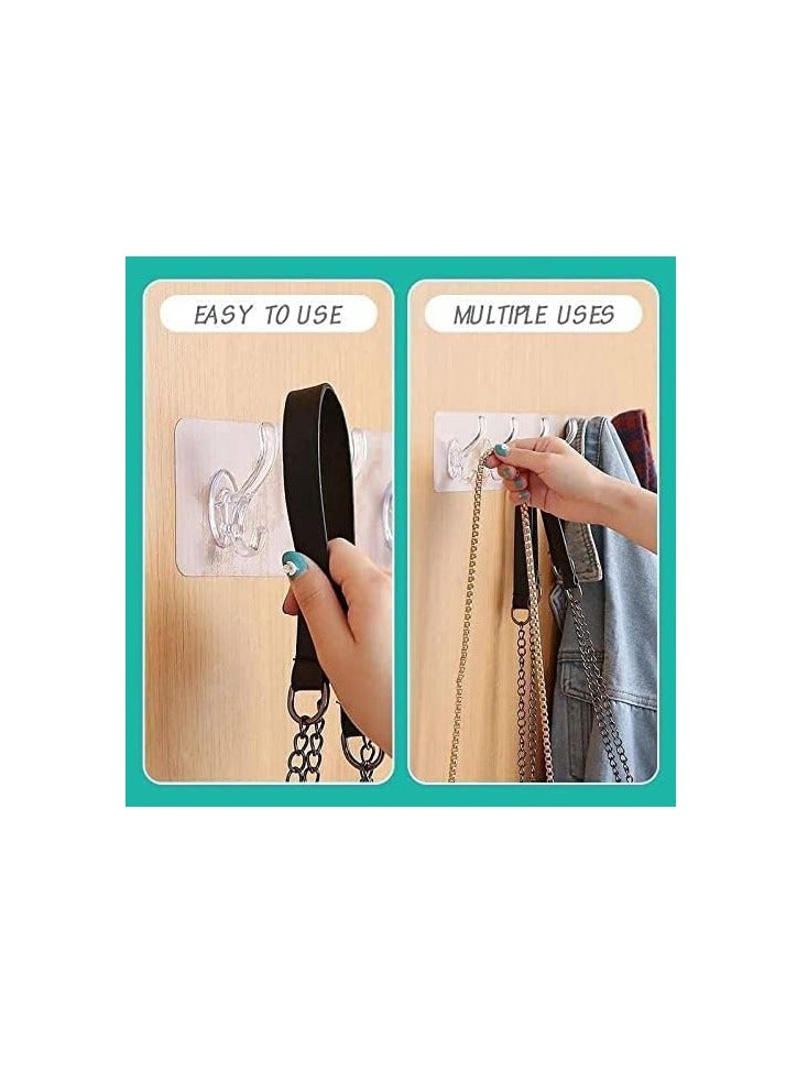 6 Hook Flexible Silicone Stick Hanger 40Cmx8Cm  - Image 4