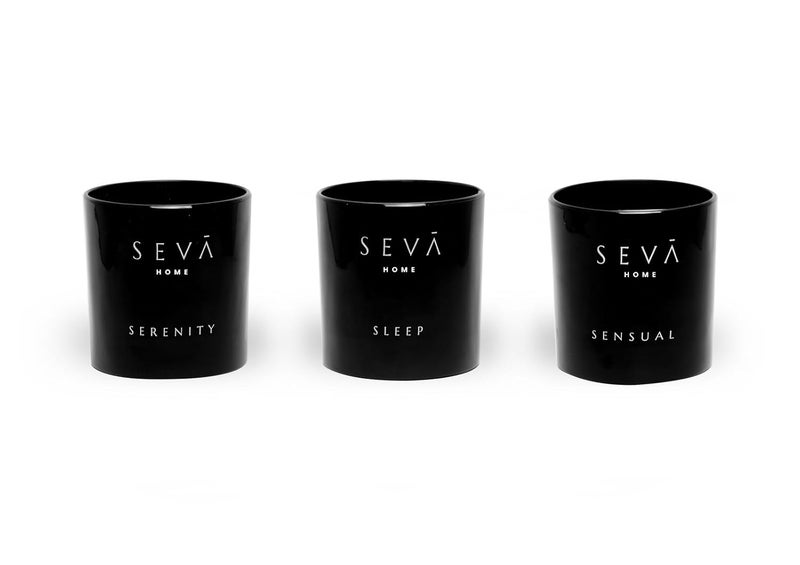 SEVA HOME مجموعة الشموع الكلاسيكية من SEVA HOME 3 قطع هدايا فاخرة 30 ساعة احتراق لكل منها روائح متنوعة ديكور منزلي فاخر يدوم طويلاً - Image 2
