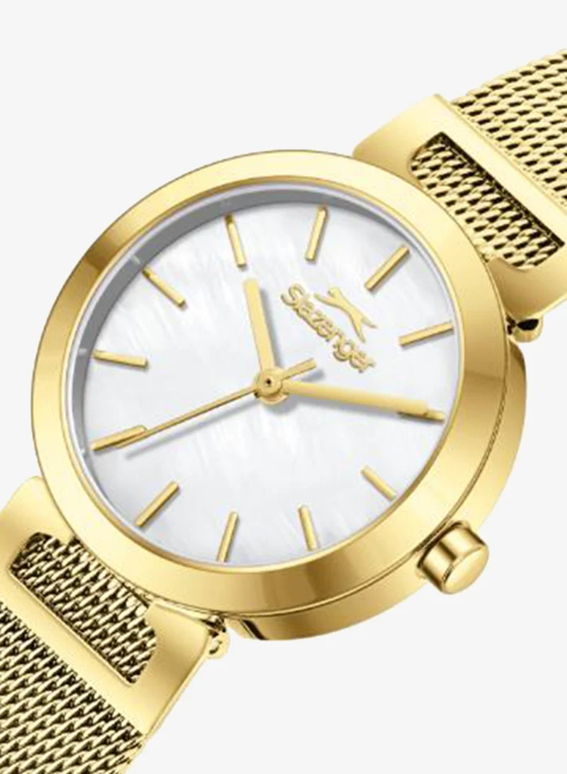 Slazenger Women's Mesh Analog Watch SL.9.2592.3.120 - 26 mm