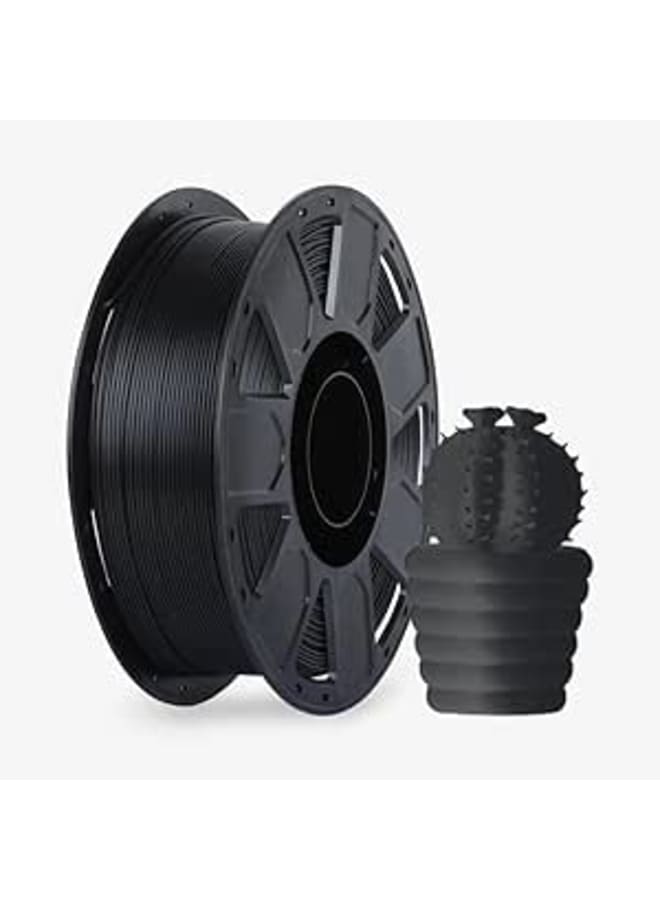 خيوط الطباعة ثلاثية الأبعاد من FUTURE ERA - اختر PLA أو PETG أو TPU | 1.75 مم | لفة 1 كجم (أسود، PETG)