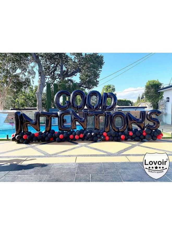 Lovoir 40 Inch Large Black Letter C Balloons Big Size Jumbo Mylar Foil Helium Balloon For Birthday Party Celebration Decorations Alphabet Black C - Image 5
