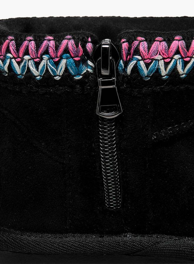 JUNIORS Girls' Zip Closure Ankle Boots - Image 5