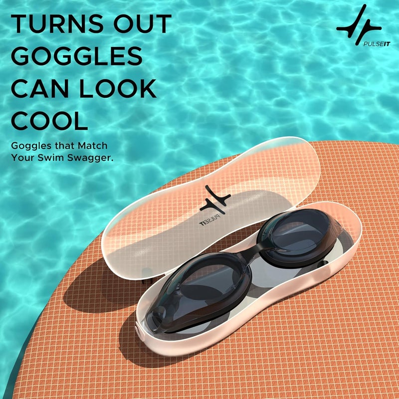 PulseITAqua Swim Goggles with Anti-Fog Swimming Goggles for Adult Men, Women, Youth & Kids Perfect for Swimming, Pool, and Outdoor Activities - Image 5