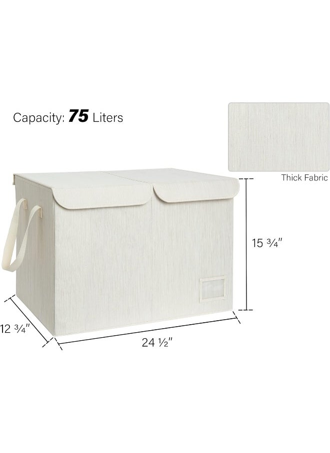 StorageWorks StorageWorks Toy Storage Organizer with Flip-Top Lids  - Image 2