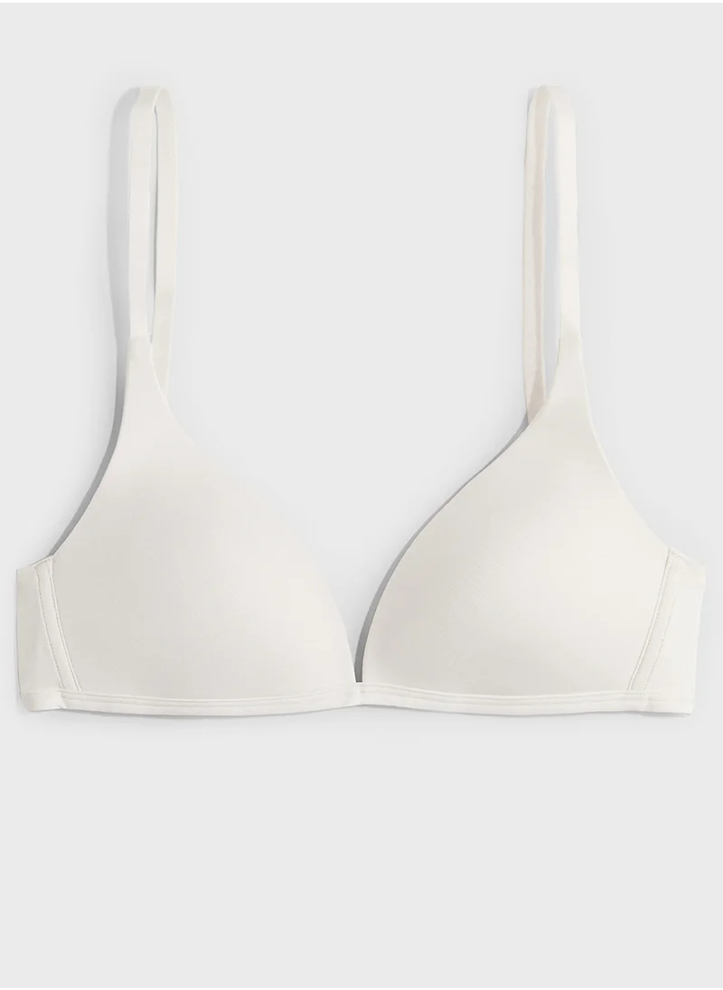 اتش اند ام Padded Non-Wired Microfibre Bra