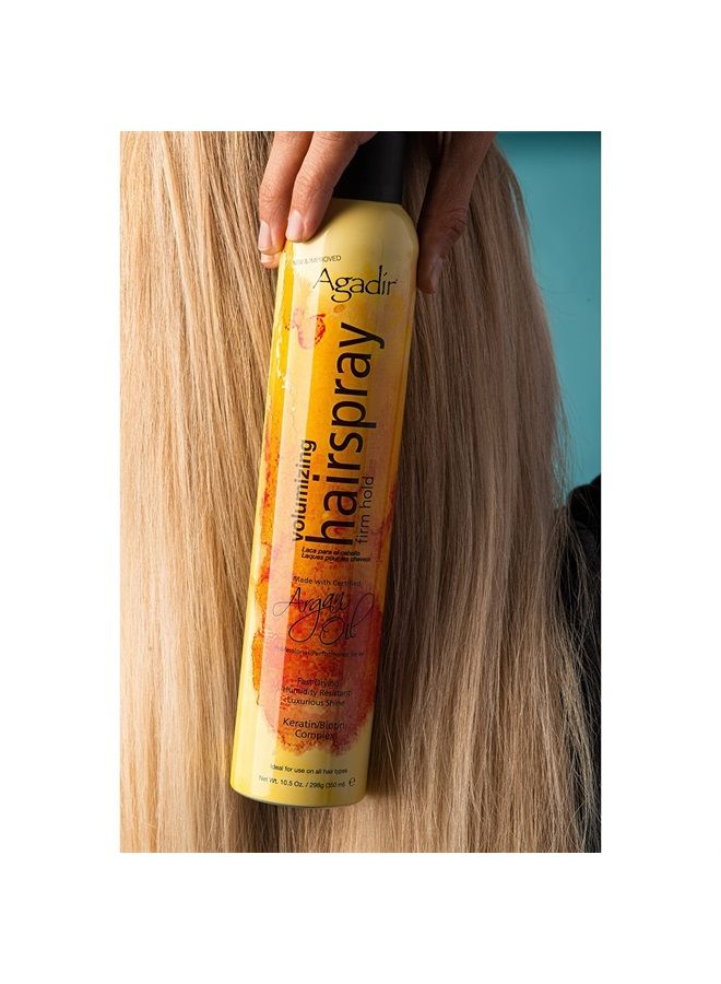 Agadir Volumizing Firm Hold Hair Spray, 10.5 oz - Image 2
