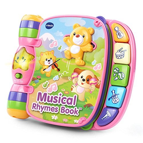 VTech Musical Rhymes Book Pink - Image 1