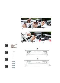 SS WATER SPORTS Aluminum Universal Car Roof Rack  - Image 2