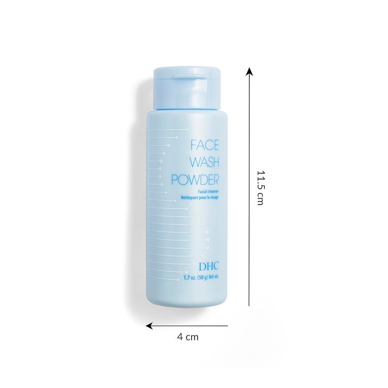 DHC Face Wash Powder For Deep Cleansing Hydrated skin Mild Exfoliator Cleansing Foam for daily use No added fragrance colorants 50g - Image 3
