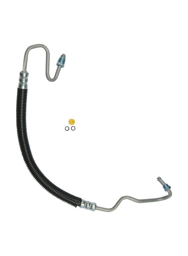Edelmann 80332 Power Steering Pressure Hose: Replacement for - 2007-99 Chevrolet Silverado, GMC Sierra; W/4WD, Black - Image 1