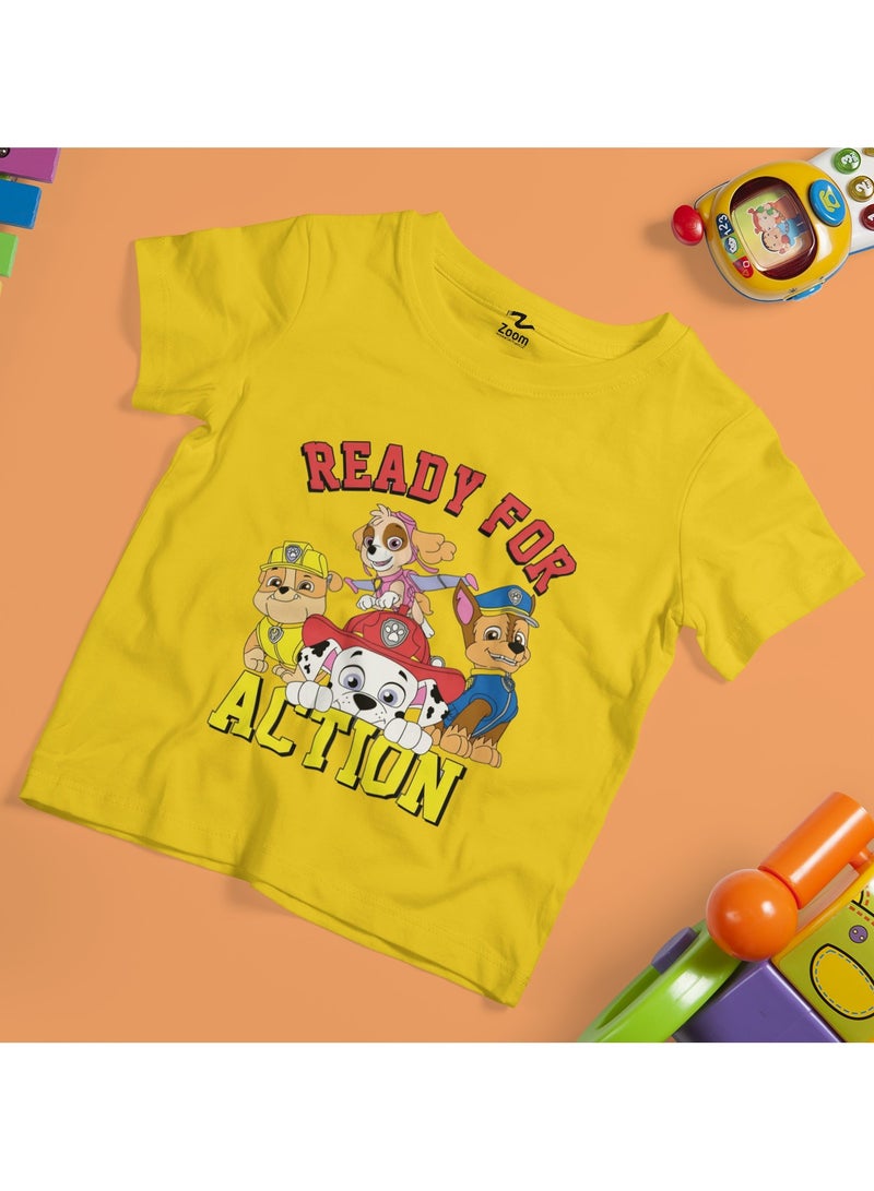ZOOM PAW PATROL Ready Action Kid's T-Shirts 