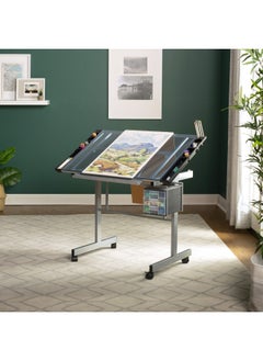 SD STUDIO DESIGNS Studio Designs 10053 Vision Craft Station In Silver Blue Glass  - Image 2