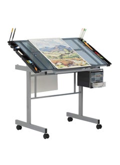 SD STUDIO DESIGNS Studio Designs 10053 Vision Craft Station In Silver Blue Glass  - Image 1