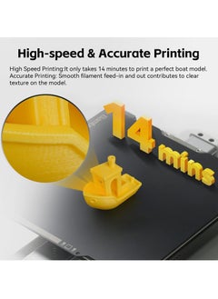 High Temp & Fast Speed Hotend for Bambu Lab A1 Mini 3D Printer, 0.6mm Hardened Steel Nozzle, Chrome Plated Brass Heating Block, Includes Silicone Sock, Integrated Structure, Not for A1 - pzsku/Z55BFCA07FF84449AE7B1Z/45/_/1713594528/98bbb945-84cf-49ac-82d0-a0024c125756