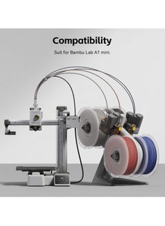 High Temp & Fast Speed Hotend for Bambu Lab A1 Mini 3D Printer, 0.6mm Hardened Steel Nozzle, Chrome Plated Brass Heating Block, Includes Silicone Sock, Integrated Structure, Not for A1 - pzsku/Z55BFCA07FF84449AE7B1Z/45/_/1713594530/0a2ff494-8603-4c57-9124-fa9707cd2c89