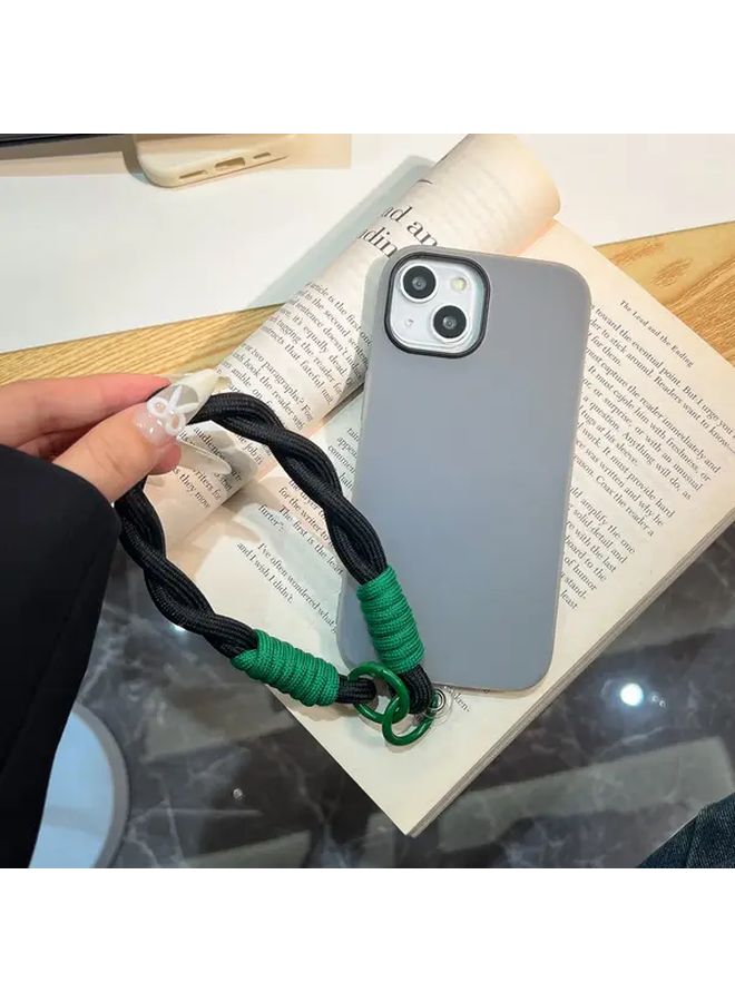حافظة هلامية متعددة الألوان مع حزام رقبة لهاتف iPhone 13 Pro Max، حماية من السقوط - Image 2