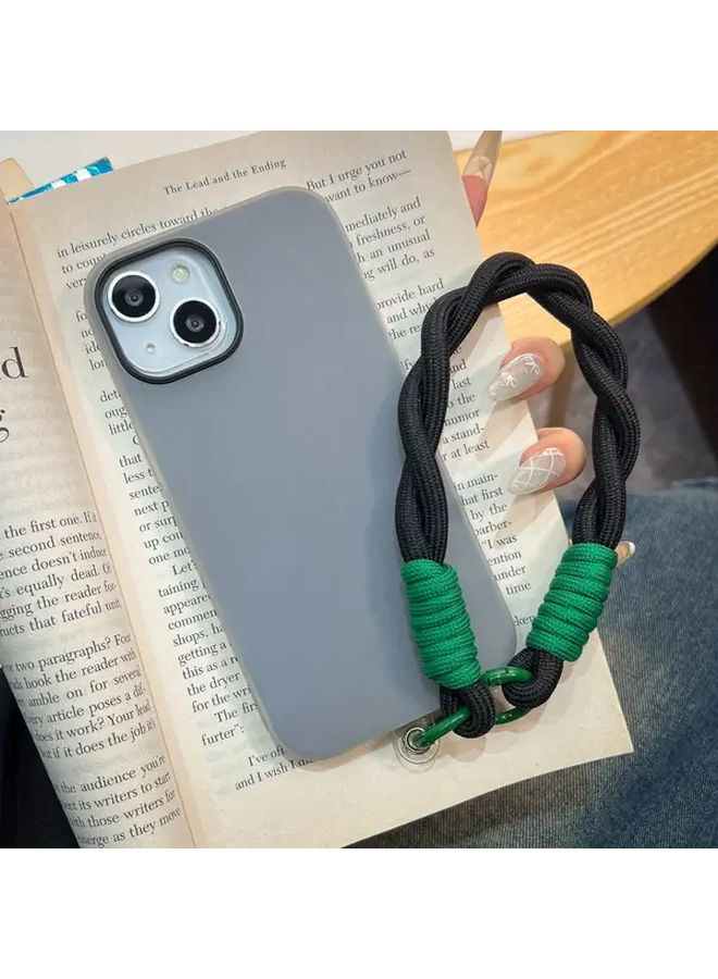 حافظة هلامية متعددة الألوان مع حزام رقبة لهاتف iPhone 13 Pro Max، حماية من السقوط - Image 3