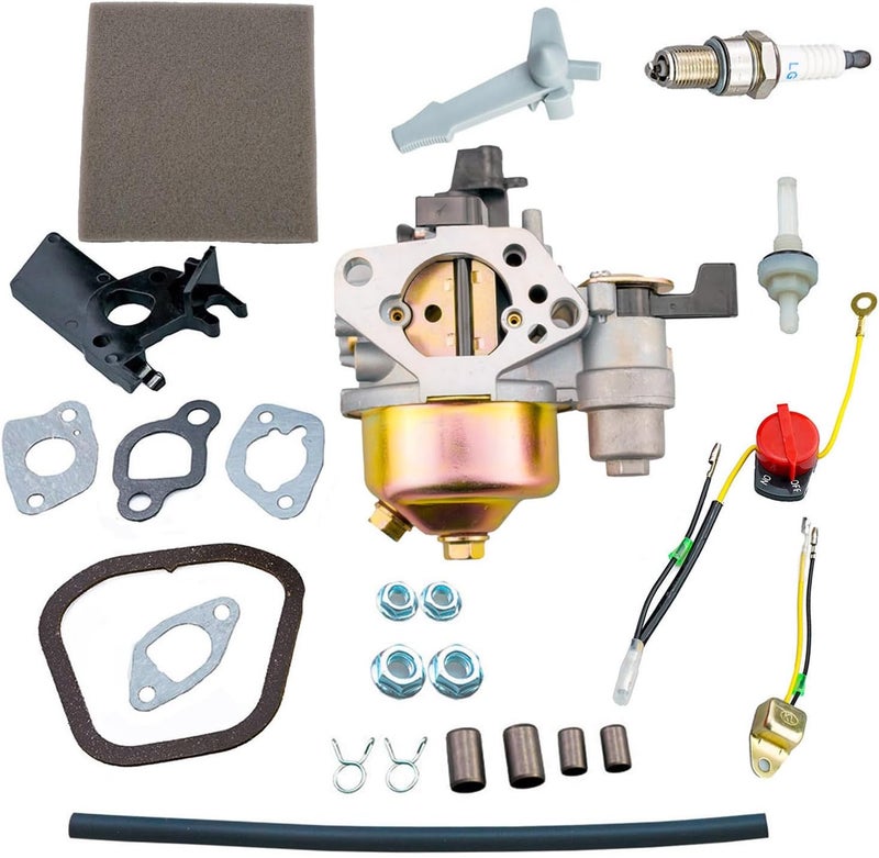 HZ Carburetor Air Filter Kit for Harbor Freight 212 173 R210 6.5HP 7HP Engine Go Kart - Image 1