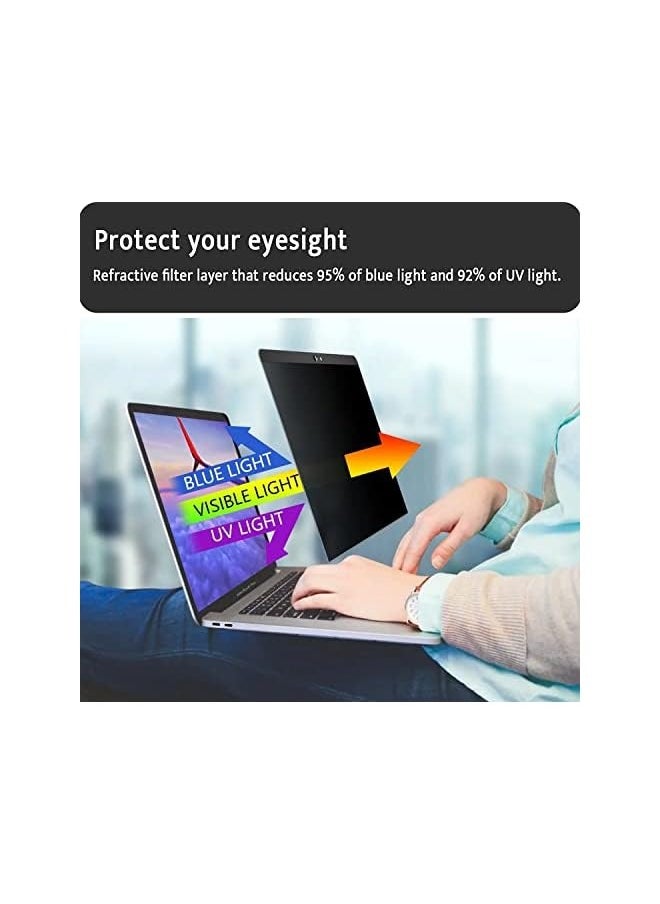 erorex Privacy Screen MacBook Pro 13 Inch(2016-2022, M1, M2), Magnetic Removable Anti Blue Light Glare Filter Privacy Screen Protector with Camera Cover for Mac 13In Laptop  - Image 3