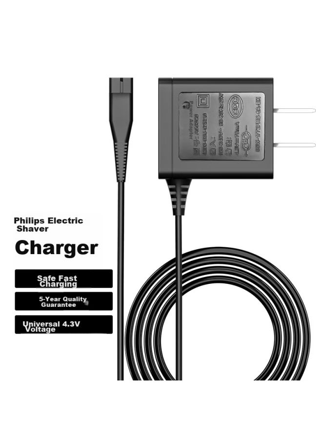 Dooseyuon Deyu, Philips Shaver Charger A00390 Charging Cable, Suitable For Rq311/S511/S300/Rq330/S512/Yq318 Razor And Hair Clipper (4.3V) - Image 1